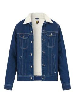 Lee, Jeansjacke, Baumwolle Warmgefüttert, Blau