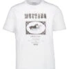 MUSTANG, T-Shirt, Baumwolle, Wollweiß -Herrenausstatter Geschaft 450993 norm