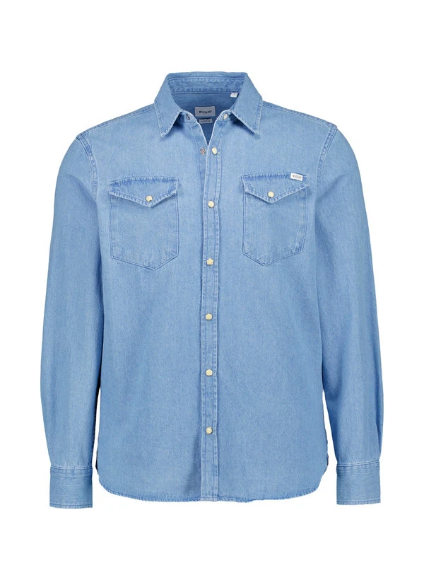 MUSTANG, Jeanshemd, Regular Fit, Baumwolle, Blau 3 MUSTANG, Jeanshemd, Regular Fit, Baumwolle, Blau