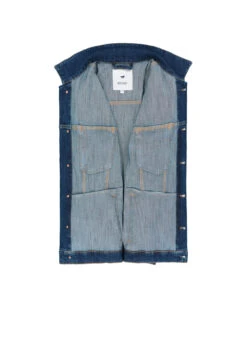 MUSTANG, Jeansjacke Dallas,Baumwoll-Stretch, Medium Dark 7 MUSTANG, Jeansjacke Dallas,Baumwoll-Stretch, Medium Dark -Herrenausstatter Geschaft 451008 norm3