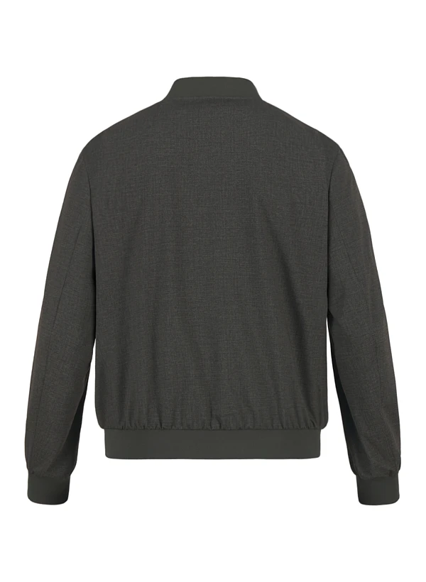 HECHTER PARIS, Blouson, Modern Fit, Mikrofaser, Dunkelgrün 4 HECHTER PARIS, Blouson, Modern Fit, Mikrofaser, Dunkelgrün – Bild 2