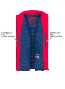 N.Z.A., Jacke, Mikrofaser Wasserabweisend, Rot -Herrenausstatter Geschaft 451038 norm3