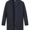 HECHTER PARIS, Mantel, Mikrofaser Wasserabweisend, Nachtblau -Herrenausstatter Geschaft 451047 norm