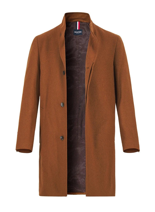 HECHTER PARIS, Mantel, Wolle, Braun 3 HECHTER PARIS, Mantel, Wolle, Braun