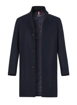 HECHTER PARIS, Mantel, Wolle, Navy