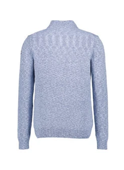 N.Z.A., Troyer, Baumwolle, Eisblau Meliert 7 N.Z.A., Troyer, Baumwolle, Eisblau Meliert -Herrenausstatter Geschaft 451057 norm2