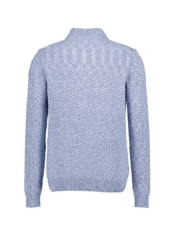 N.Z.A., Troyer, Baumwolle, Eisblau Meliert 5 N.Z.A., Troyer, Baumwolle, Eisblau Meliert – Bild 3