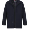 HECHTER PARIS, Jacke, Wolle Wattiert, Navy -Herrenausstatter Geschaft 451069 norm