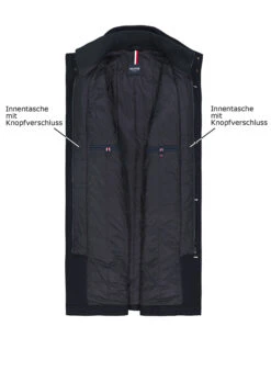 HECHTER PARIS, Jacke, Wolle Wattiert, Navy 8 HECHTER PARIS, Jacke, Wolle Wattiert, Navy -Herrenausstatter Geschaft 451069 norm3