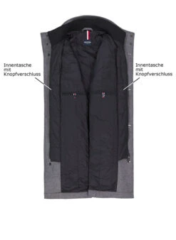 HECHTER PARIS, Jacke, Wolle Wattiert, Dunkelgrau Meliert 8 HECHTER PARIS, Jacke, Wolle Wattiert, Dunkelgrau Meliert -Herrenausstatter Geschaft 451070 norm3