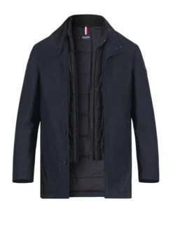 HECHTER PARIS, Funktionsjacke, Mikrofaser Wasserdicht, Nachtblau