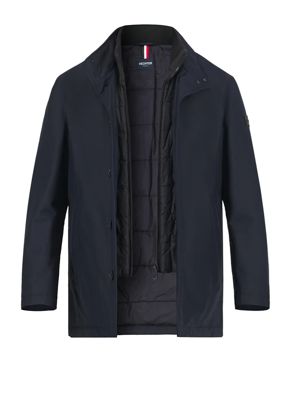 HECHTER PARIS, Funktionsjacke, Mikrofaser Wasserdicht, Nachtblau 3 HECHTER PARIS, Funktionsjacke, Mikrofaser Wasserdicht, Nachtblau