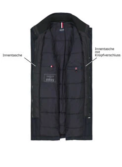 HECHTER PARIS, Funktionsjacke, Mikrofaser Wasserdicht, Nachtblau 8 HECHTER PARIS, Funktionsjacke, Mikrofaser Wasserdicht, Nachtblau -Herrenausstatter Geschaft 451074 norm3