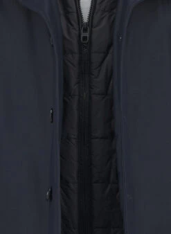 HECHTER PARIS, Funktionsjacke, Mikrofaser Wasserdicht, Nachtblau 9 HECHTER PARIS, Funktionsjacke, Mikrofaser Wasserdicht, Nachtblau -Herrenausstatter Geschaft 451074 norm4