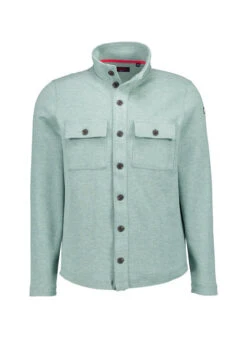 N.Z.A., Overshirt, Baumwolle, Hellgrün