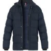 HECHTER PARIS, Steppjacke, Mikrofaser Wasserabweisend, Nachtblau -Herrenausstatter Geschaft 451085 norm