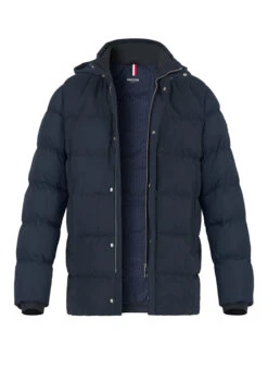 HECHTER PARIS, Steppjacke, Mikrofaser Wasserabweisend, Nachtblau