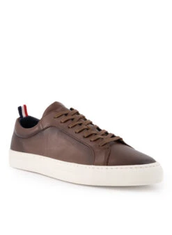 HECHTER PARIS, Sneaker, Leder, Braun