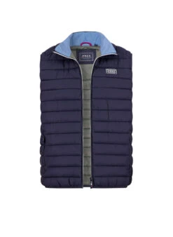 N.Z.A., Steppweste, Mikrofaser Wasserabweisend, Navy