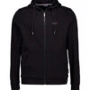 HECHTER PARIS, Sweatjacke, Baumwolle, Schwarz -Herrenausstatter Geschaft 451149 norm