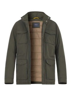 N.Z.A., Fieldjacket, Baumwolle, Grün