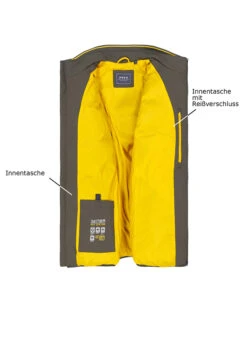 N.Z.A., Jacke, Mikrofaser Wasserabweisend, Grün -Herrenausstatter Geschaft 451156 norm3