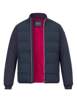 N.Z.A., Jacke, Mikrofaser Wasserabweisend, Navy