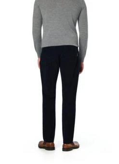 HECHTER PARIS, Hose Belfort, Cord, Nachtblau -Herrenausstatter Geschaft 451226 norm2
