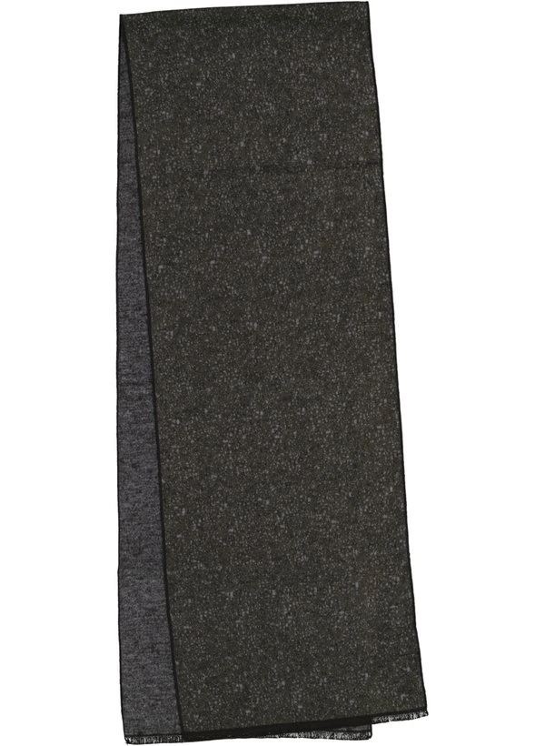 HECHTER PARIS, Schal, Viskose, Dunkelgrün Meliert 4 HECHTER PARIS, Schal, Viskose, Dunkelgrün Meliert – Bild 2