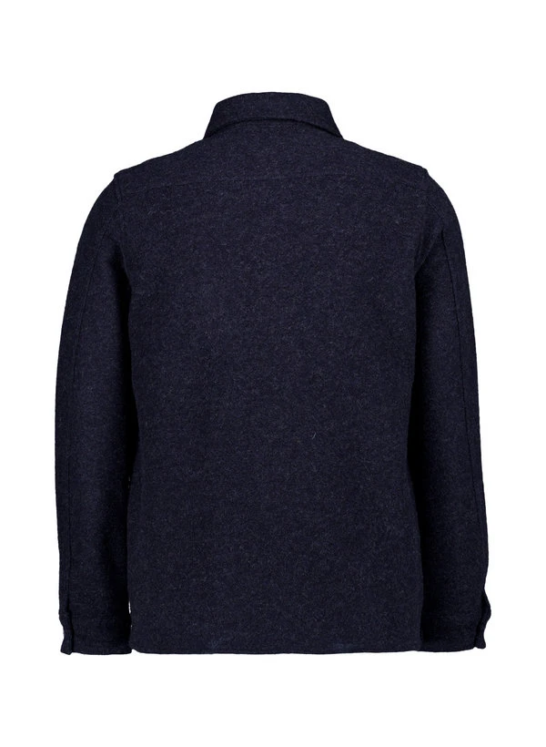 N.Z.A., Overshirt, Wollfilz, Navy 4 N.Z.A., Overshirt, Wollfilz, Navy – Bild 2