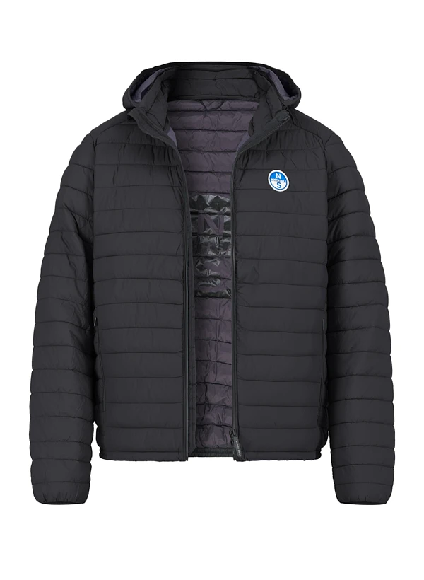 NORTH SAILS, Steppjacke, Mikrofaser Winddicht, Schwarz 3 NORTH SAILS, Steppjacke, Mikrofaser Winddicht, Schwarz