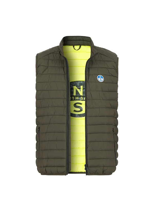NORTH SAILS, Steppweste, Mikrofaser Winddicht, Dunkelgrün 3 NORTH SAILS, Steppweste, Mikrofaser Winddicht, Dunkelgrün