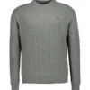 NORTH SAILS, Pullover, Wolle-Kaschmir, Grau Meliert 2 NORTH SAILS, Pullover, Wolle-Kaschmir, Grau Meliert -Herrenausstatter Geschaft 451400 norm
