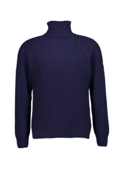 NORTH SAILS, Rollkragenpullover, Baumwolle, Navy