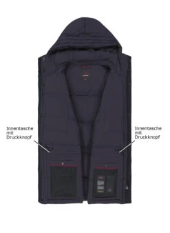 PEUTEREY, Daunenjacke Rory, Mikrofaser, Dunkelblau 7 PEUTEREY, Daunenjacke Rory, Mikrofaser, Dunkelblau -Herrenausstatter Geschaft 451416 norm3