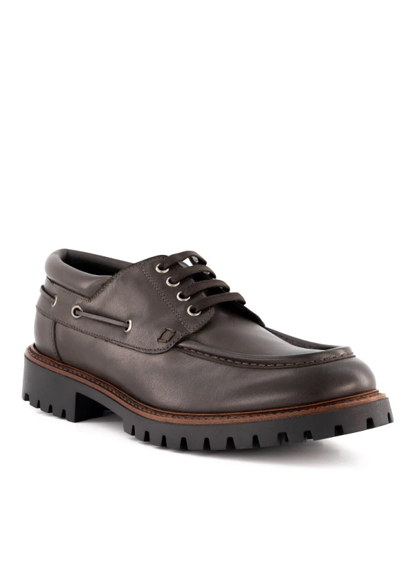 Prime Shoes, Bootsschuhe Kyoto, Leder, Dunkelbraun 2 Prime Shoes, Bootsschuhe Kyoto, Leder, Dunkelbraun