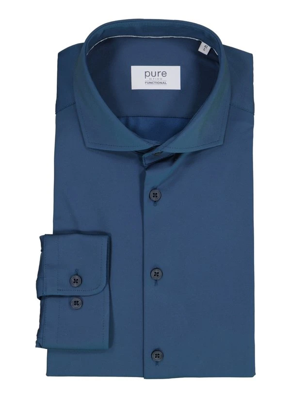 PURE, Hemd, Mikrofaser Geruchshemmend, Petrol 3 PURE, Hemd, Mikrofaser Geruchshemmend, Petrol