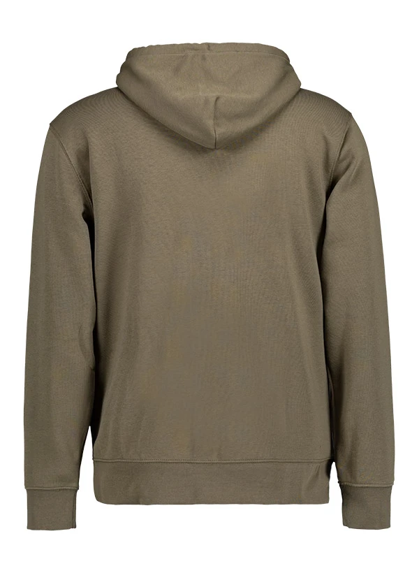 Quiksilver, Sweatjacke, Baumwolle, Oliv 5 Quiksilver, Sweatjacke, Baumwolle, Oliv – Bild 3