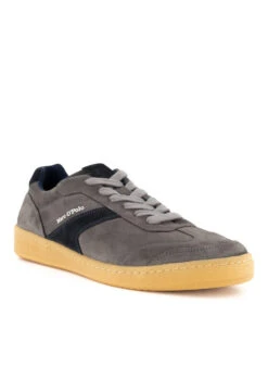 Marc O'Polo, Sneaker, Veloursleder, Graphit-navy