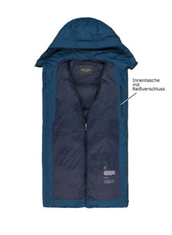 Marc O'Polo, Daunenparka, Mikrofaser Wasserabweisend, Blau -Herrenausstatter Geschaft 451580 norm3