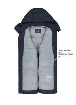 Marc O'Polo, Daunenparka, Mikrofaser Wasserabweisend, Navy -Herrenausstatter Geschaft 451581 norm3