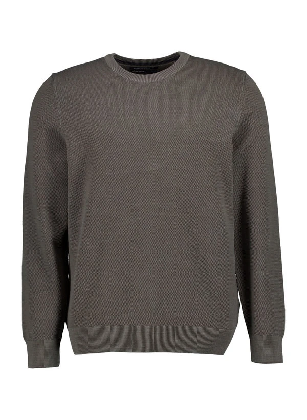 Marc O'Polo, Pullover, Bio Baumwolle, Braungrün 3 Marc O'Polo, Pullover, Bio Baumwolle, Braungrün