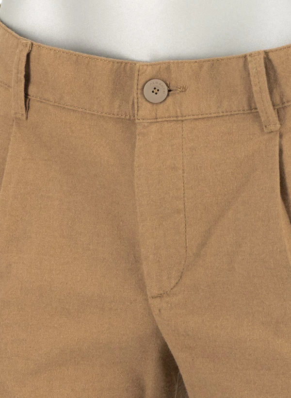 Alberto, Bundfaltenhose Lou, Regular Fit, Baumwoll-Flanell, Dunkelbeige 6 Alberto, Bundfaltenhose Lou, Regular Fit, Baumwoll-Flanell, Dunkelbeige – Bild 4
