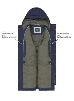 HACKETT, Steppparka, Mikrofaser Wasserabweisend, Navy 7 HACKETT, Steppparka, Mikrofaser Wasserabweisend, Navy -Herrenausstatter Geschaft 451666 norm3
