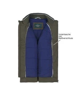 HACKETT, Blouson, Mikrofaser Wattiert, Grün 7 HACKETT, Blouson, Mikrofaser Wattiert, Grün -Herrenausstatter Geschaft 451668 norm3