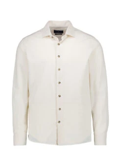 HACKETT, Hemd, Tailored Fit, Babycord, Ecru