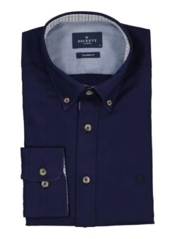 HACKETT, Hemd, Tailored Fit, Flanell, Navy