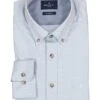 HACKETT, Hemd, Tailored Fit, Flanell, Himmelblau -Herrenausstatter Geschaft 451675 norm