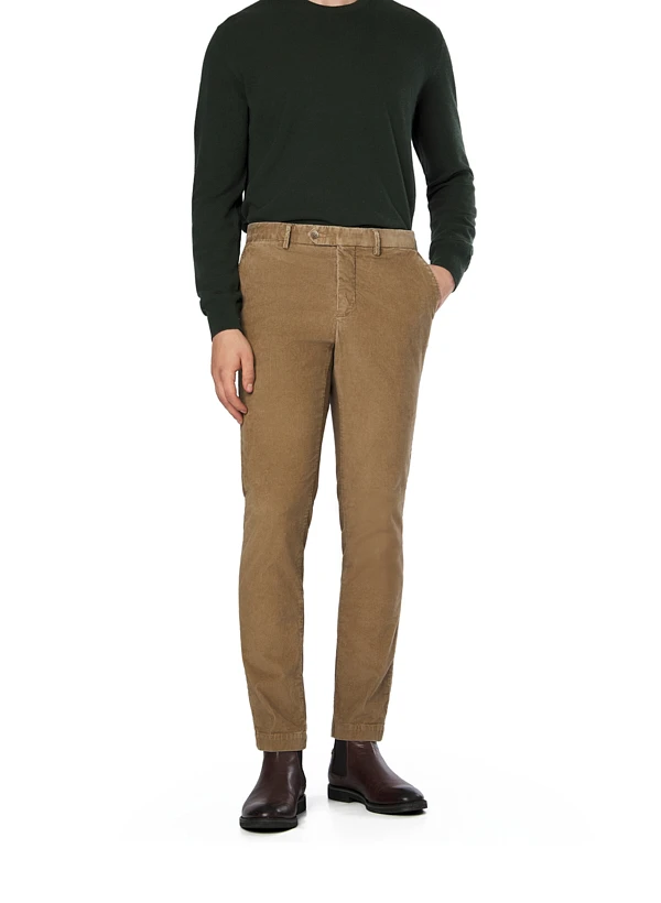 HACKETT, Hose Kensington, Slim Fit, Cord, Beige 3 HACKETT, Hose Kensington, Slim Fit, Cord, Beige