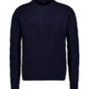 HACKETT, Pullover, Lammwolle, Midnightblue 1 HACKETT, Pullover, Lammwolle, Midnightblue -Herrenausstatter Geschaft 451687 norm